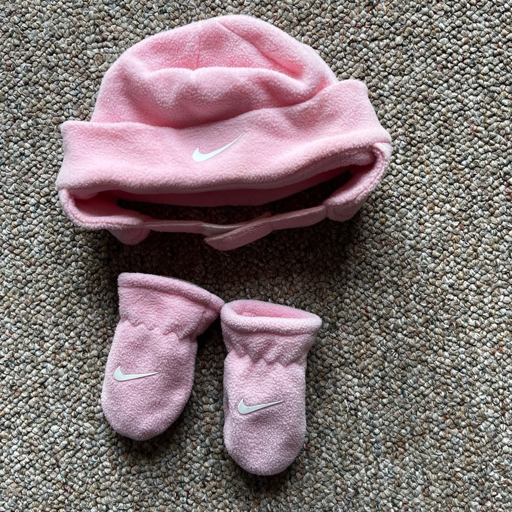 Nike Infant Pink Fleece Hat